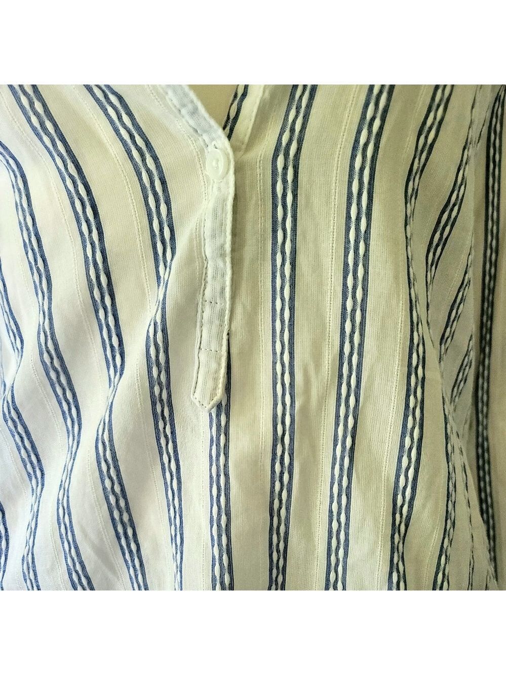 BRAND NEW! Zara Basic Collection Striped Colar Shirt Size XS - Picture 3 of 15
